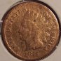 1874 Indian Head Penny Good details (porous) #0305