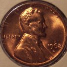 1968-D Lincoln Memorial Penny GEM BU #0002