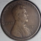 1911-S Lincoln Wheat Back VF20 #0068