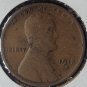 1913-S Lincoln Wheat Back Penny VG #0098