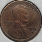 1914-S Lincoln Wheat Back Penny VF #0109