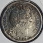1899 Barber Silver Dime XF40 Details #0264