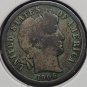 1906-D Barber Silver Dime VG08 #0272