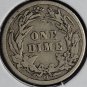 1907-O Barber Silver Dime VG08 #0279
