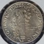 1945 Mercury Head Silver Dime GEM #0324