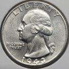 1943 Washington Silver Quarter GEM BU #0377