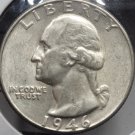 1946 Washington Silver Quarter GEM #0378