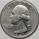 1941-S Washington Silver Quarter Ch BU #0396