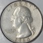 1964 Washington Silver Quarter UNC #0427