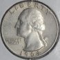 1964 Washington Silver Quarter UNC #0427