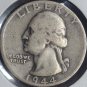 1944 Washington Silver Quarter F12 #0438