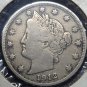 1912-D Liberty âVâ Nickel VF #0464