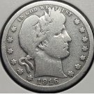 1916 Barber Silver Quarter VG08 #0498