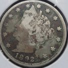 1892 Liberty "V" Nickel VG #0571