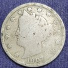 1907 Liberty “V” Nickel G04 #0626