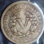 1911 Liberty &acirc;��V&acirc;�� Nickel VF20 #0638