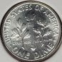 1964 Roosevelt Silver Dime GEM BU With FT #0649