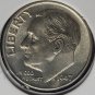 1947 Roosevelt Silver Dime GEM BU With FULL TORCH #0657