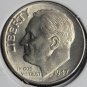 1947 Roosevelt Silver Dime GEM BU With FULL TORCH #0657
