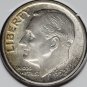 1952 Roosevelt Silver Dime GEM With FULL TORCH #0660