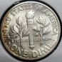 1952 Roosevelt Silver Dime GEM With FULL TORCH #0660