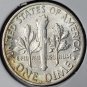 1952 Roosevelt Silver Dime GEM With FULL TORCH #0660