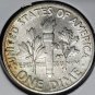 1952 Roosevelt Silver Dime GEM With FULL TORCH #0660