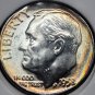 1958 Roosevelt Silver Dime Gem BU With FULL TORCH #0681