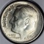 1960 Roosevelt Silver Dime GEM With FULL TORCH #0735
