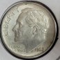 1962-D Roosevelt Silver Dime GEM With FULL TORCH #0744