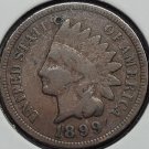 1899 Indian Head Cent VG #0791