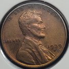 1939-S Lincoln Wheat Back Penny BU #0851