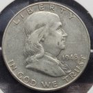 1948 Franklin Silver Half Dollar VF #0901