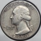 1960 Washington Silver Quarter VF #0962