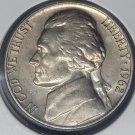 1962 Jefferson Nickel GEM BU #0978
