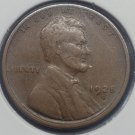 1925-S Lincoln Wheat Penny Fine #01020