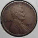 1911-D Lincoln Wheat Penny VF #01123