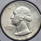 1943 Washington Silver Quarter Mint #01163
