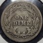 1906 Barber Silver Dime VG #01175