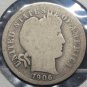1906-S Barber Silver Dime G #01176