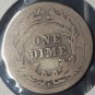1906-S Barber Silver Dime G #01176