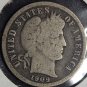 1909 Barber Silver Dime G #01179