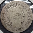 1909-O Barber Silver Dime G #01180