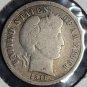 1911 Barber Silver Dime VG #01182