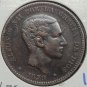 KM #675 Spain 1878 10 Cents XF/AU #01188