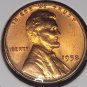 1958 Lincoln Wheat Cent MS65R #01276