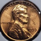 1959 Lincoln Memorial Cent GEM BU #01283