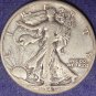 1943-D Walking Liberty Silver Half Dollar Fine #01291