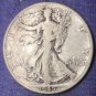 1945 Walking Liberty Silver Half Dollar F/VF #01292
