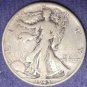 1945 Walking Liberty Silver Half Dollar F/VF #01292